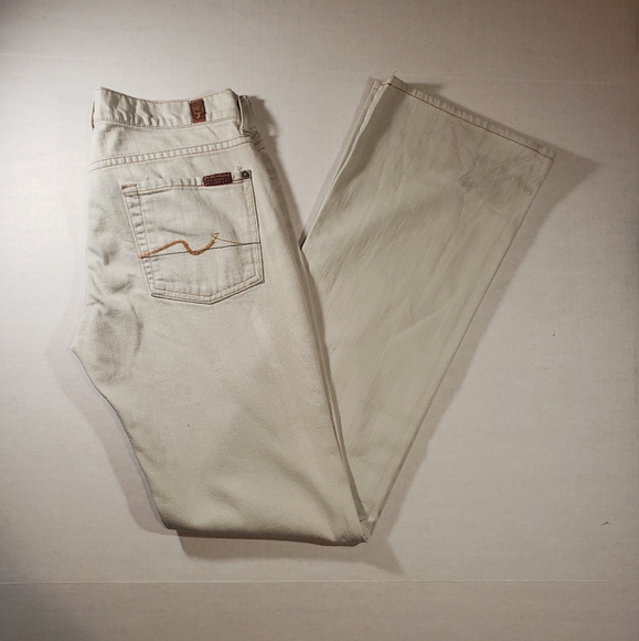 Women's 7 For All Mankind Light Denim Bootcut Jean - Picture 2 of 8